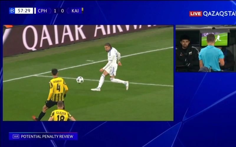 Второй удар по «Кайрату»: Ларссон забил с пенальти