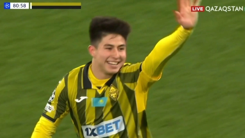 Второй удар по «Кайрату»: Ларссон забил с пенальти