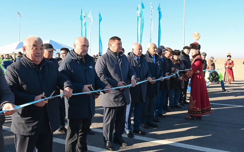 克孜勒奥尔达—杰兹卡兹甘公路克州段提前投入使用