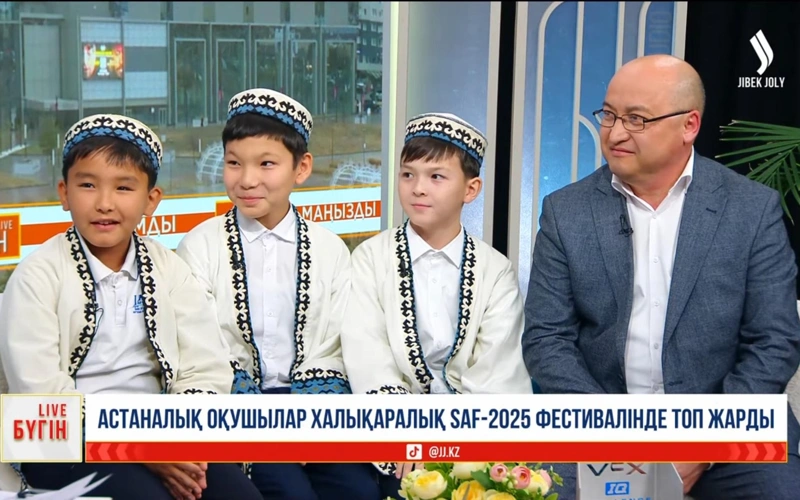 Kazakh students win big at STEAM Azerbaijan SAF-2025