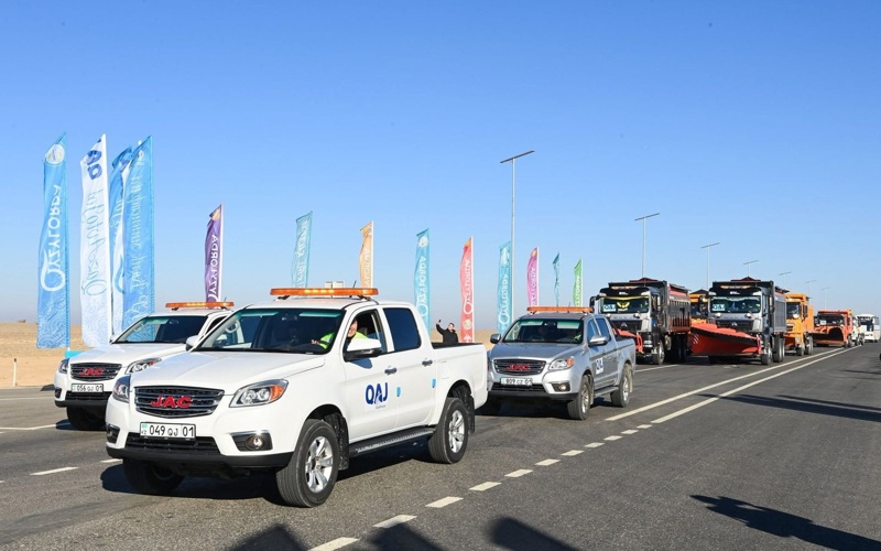 克孜勒奥尔达—杰兹卡兹甘公路克州段提前投入使用