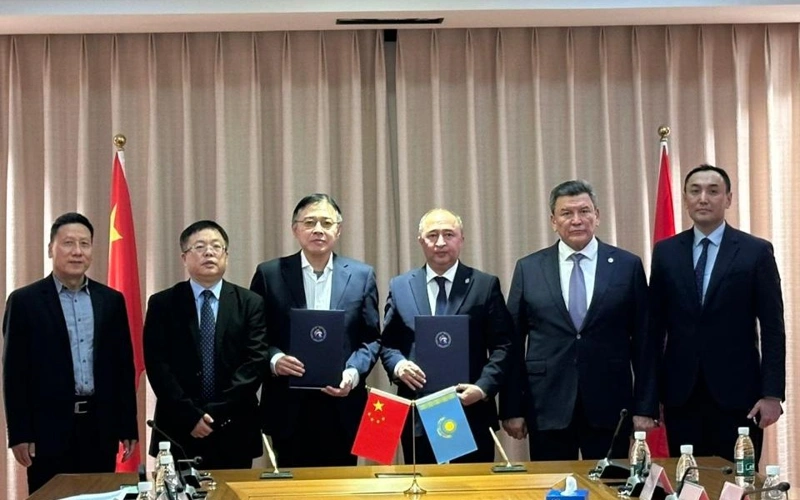 哈萨克斯坦北哈州深化与中国合作 签署多项战略合作备忘录