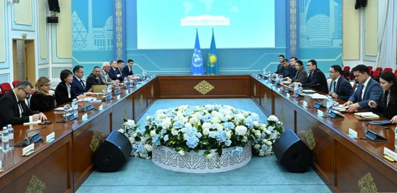 Joint Initiatives with the UN Discussed at the Foreign Ministry of Kazakhstan