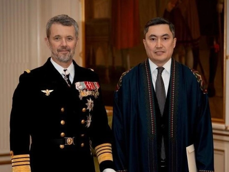 Kazakh ambassador presents credentials to King of Denmark, affirms commitment to deepen cooperation