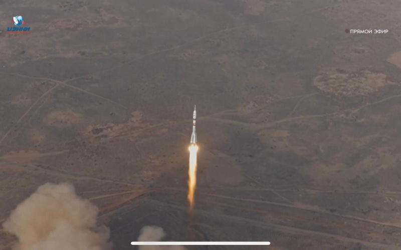 Soyuz MS-28 spacecraft blasts off to ISS from Baikonur Cosmodrome 