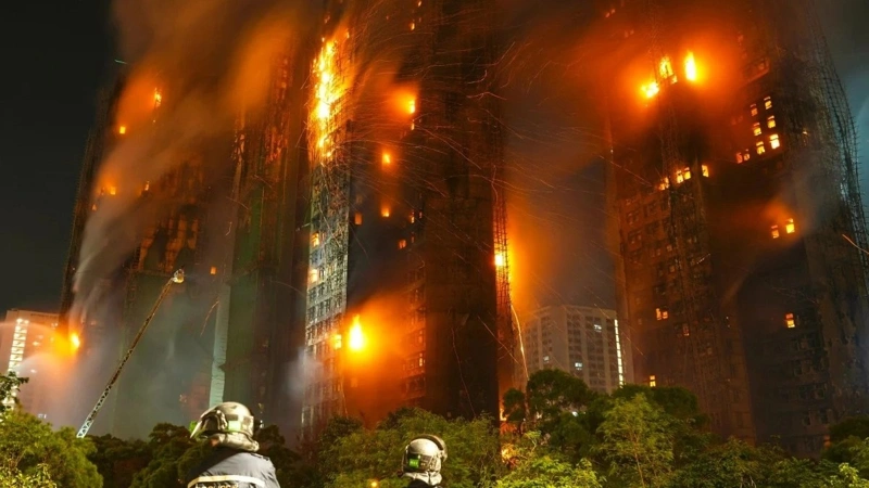 Hong Kong police confirm 159 residents safe after major fire