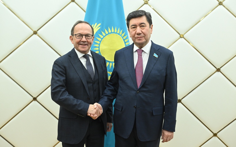 Мәжіліс спикері Аустрия Парламентінің төменгі палатасы төрағасының орынбасарын қабылдады