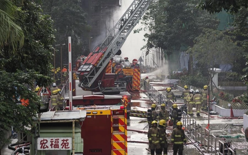 Death toll rises to 75 in Hong Kong residential building fire