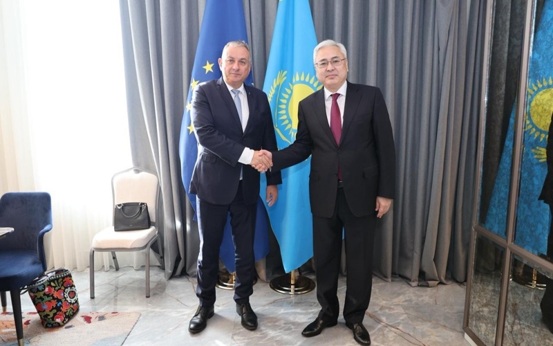 Қазақстан Еуропалық Одақпен экономикалық ынтымақтастықты нығайтуда Қазақстан Еуропалық Одақпен экономикалық ынтымақтастықты нығайтуда