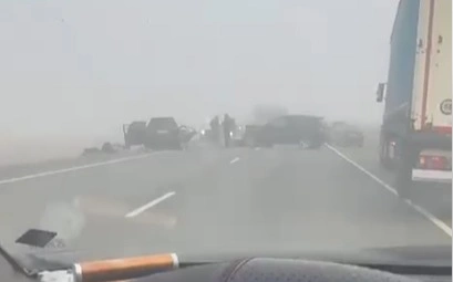 Лобовое столкновение на трассе Алматы–Усть-Каменогорск: четверо пострадавших