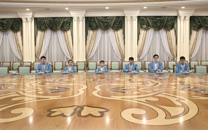 Жас шахматшыларға Ақордада экскурсия ұйымдастырылды