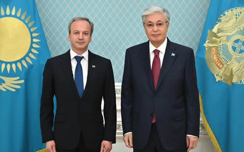 Касым-Жомарт Токаве принял Президента FIDE