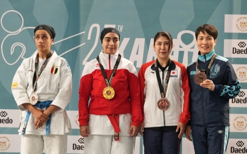 Kazakhstan wins historic medal at Para-Karate World Championships