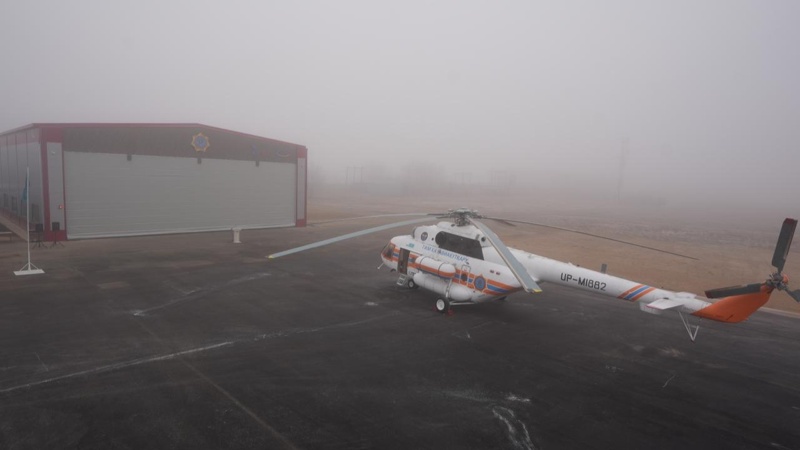 Первый авиационный отряд МЧС Казахстана введен в эксплуатацию в области Улытау Первый авиационный отряд МЧС Казахстана введен в эксплуатацию в области Улытау