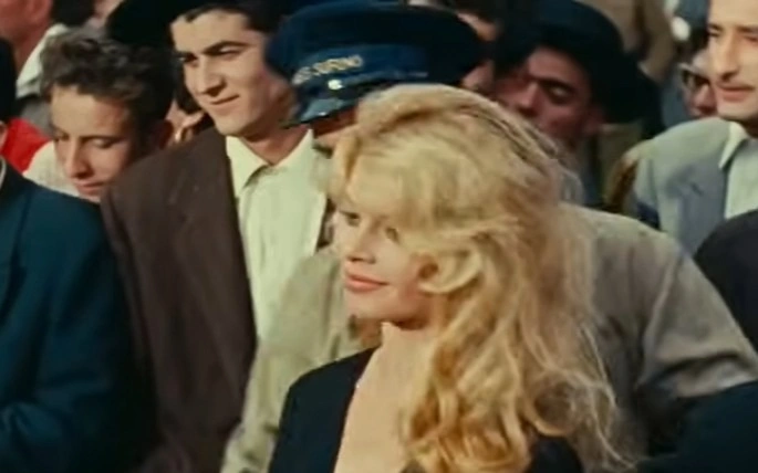 Брижит Бардо в молодости