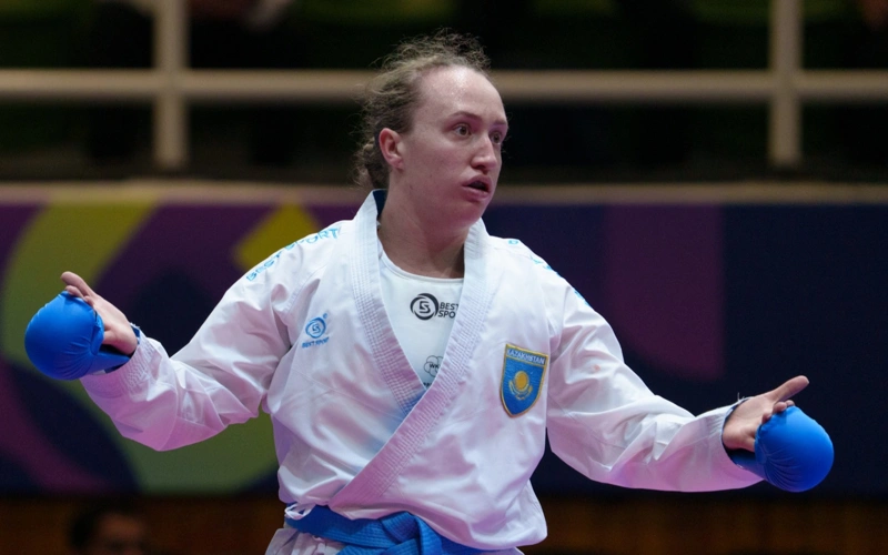 Kazakh Berultseva bags silver at World Karate Championships