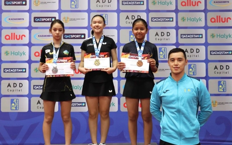 Kostanay youth shine at Kazakhstan’s Golden Autumn table tennis tournament