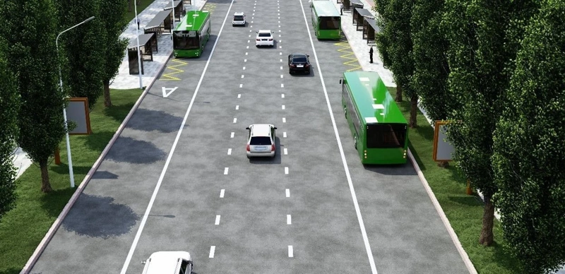 Линию BRT запустили по улице Желтоксан в Алматы