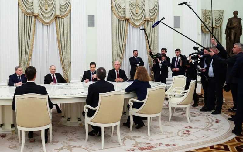 Встреча Путина с Уиткоффом и Кушнером 