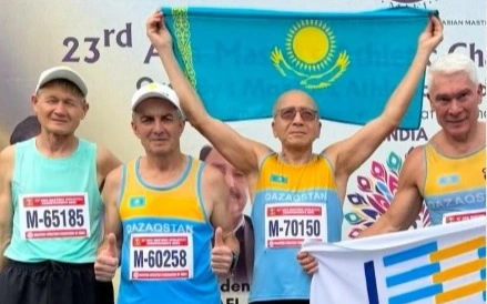 Kazakhstani veteran athletes shine at Asian Masters Athletics Championship