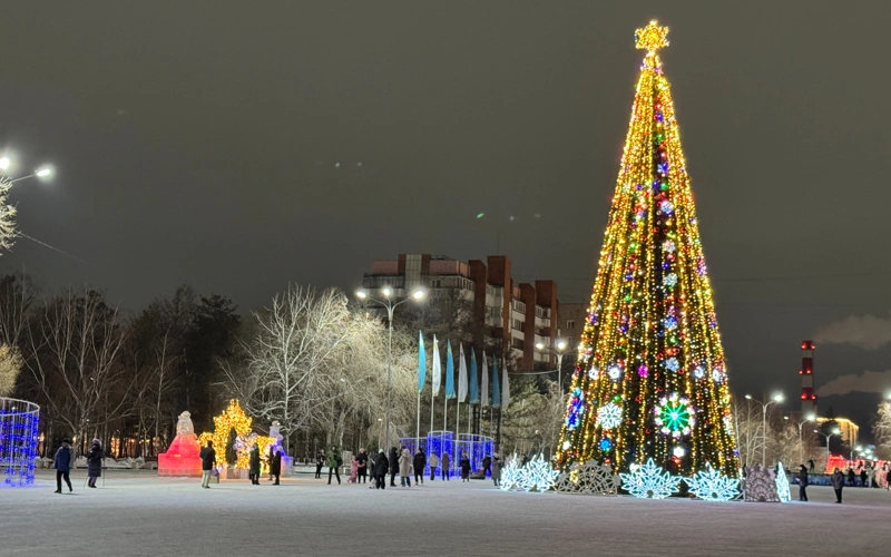 Где будут работать катки и ледовый городок в Костанае