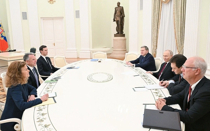 Мәскеуде Путин мен Уиткофф кездесті