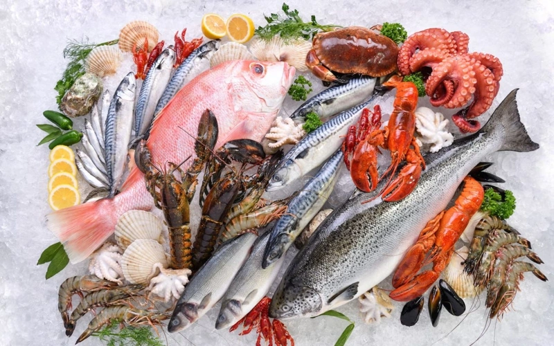 денгиз маҳсулотлари