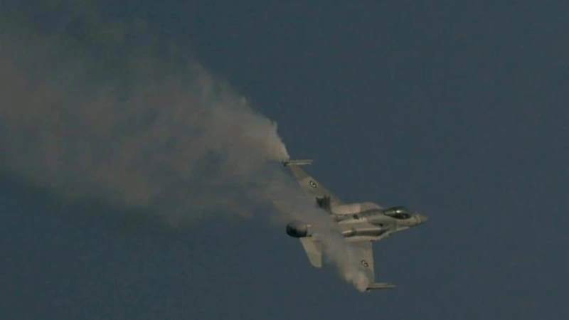 Калифорнияда F-16 жойғыш ұшағы апатқа ұшырады