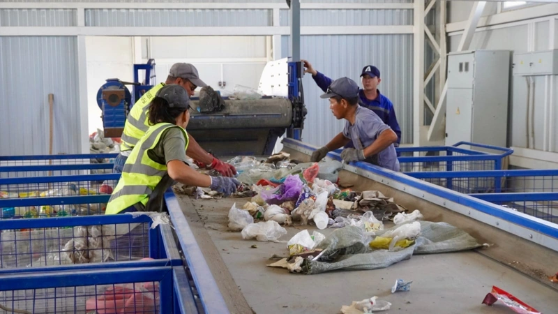 Лишь 32,8% отходов перерабатываются в Кызылординской области