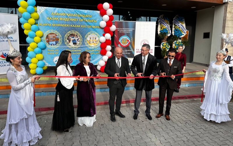 Kazakh Language and Art Center opened in Türkiye's Alanya