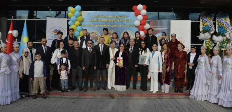 Kazakh Language and Art Center opened in Türkiye's Alanya