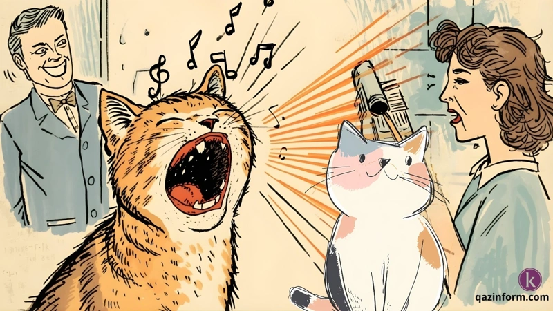 Study shows that cats meow louder for men than for women