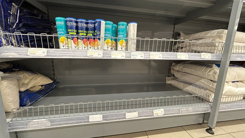 Ақтөбеде ас тұзы тапшылығы сезіле бастады