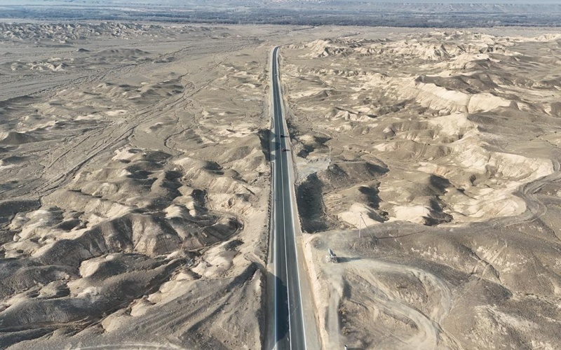 Более 240 км дорог республиканского значения обновили в Алматинской области Более 240 км дорог республиканского значения обновили в Алматинской области