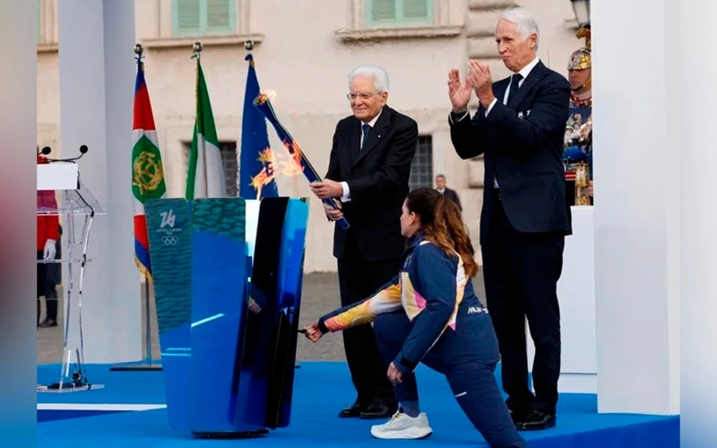 В Риме зажжен огонь зимних Олимпийских игр-2026