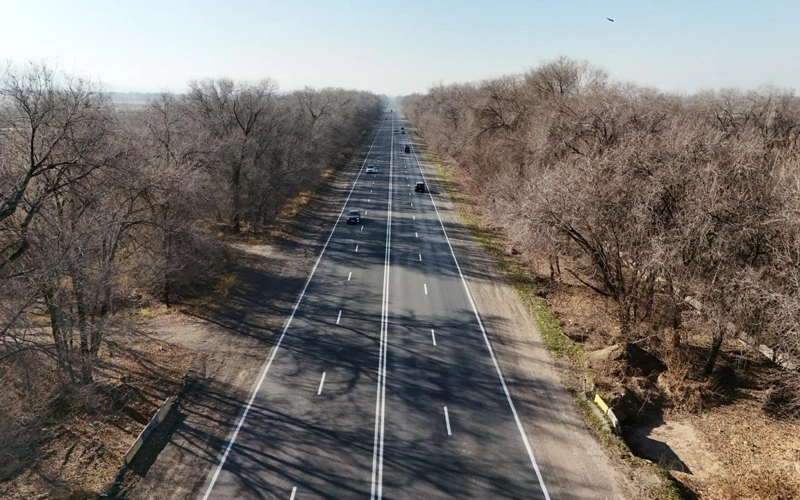 Более 240 км дорог республиканского значения обновили в Алматинской области