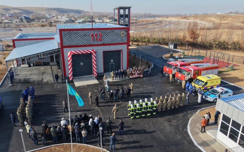Пожарные, медики и полицейские: первый комплекс экстренных служб открыли в&nbsp;РК