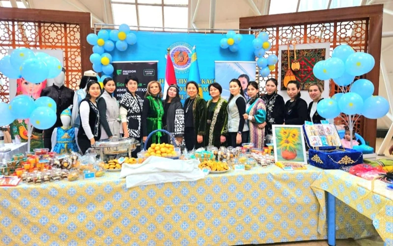 Kazakh national cuisine presented at charity fair in Dushanbe