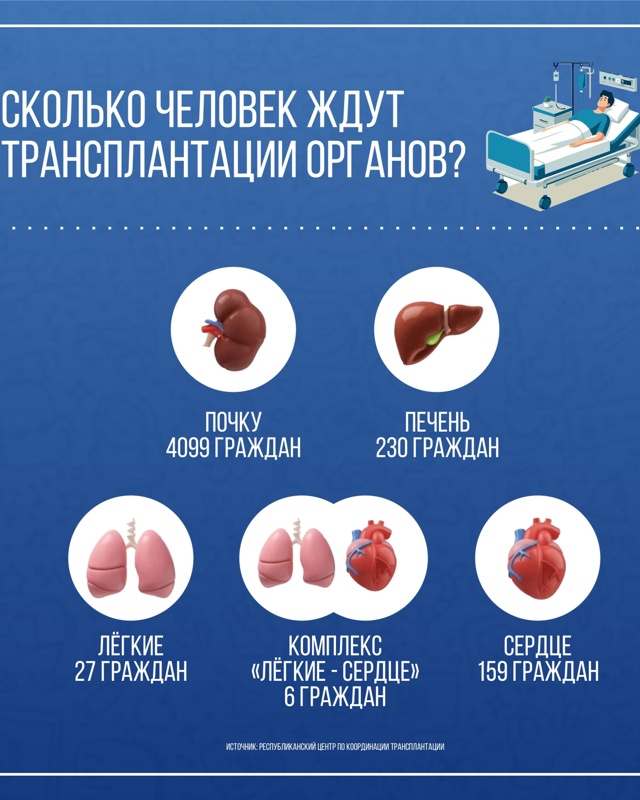Более четырех тысяч жизней в ожидании: что тормозит посмертное донорство в Казахстане Более четырех тысяч жизней в ожидании: что тормозит посмертное донорство в Казахстане