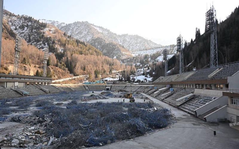 «Медеудегі» жаңғырту жұмыстары қалай жүріп жатыр «Медеудегі» жаңғырту жұмыстары қалай жүріп жатыр