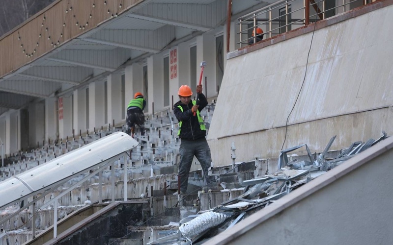 «Медеудегі» жаңғырту жұмыстары қалай жүріп жатыр «Медеудегі» жаңғырту жұмыстары қалай жүріп жатыр
