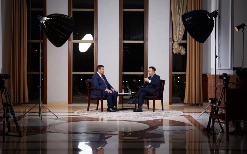 Нәлібаевпен сұхбат Нұрлыбек Нәлібаев