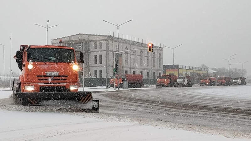 Коммунальные службы перешли на усиленный режим работы в Астане