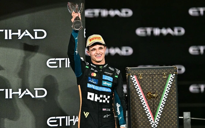Briton Norris claims his first F1 title in Abu Dhabi