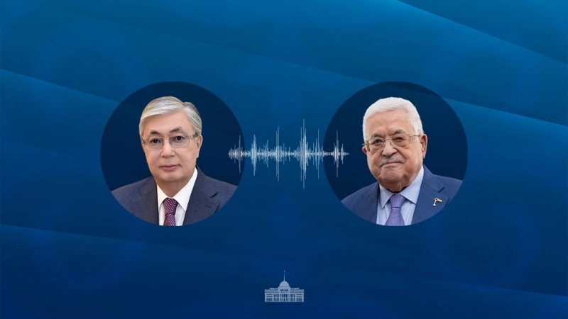 Kassym-Jomart Tokayev invites Palestinian President to visit Astana 