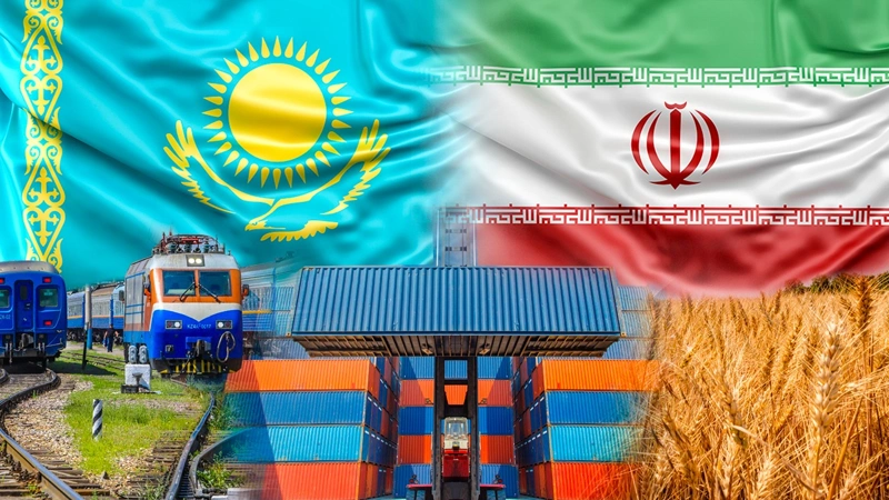 Иран, Kazakhstan and Iran 