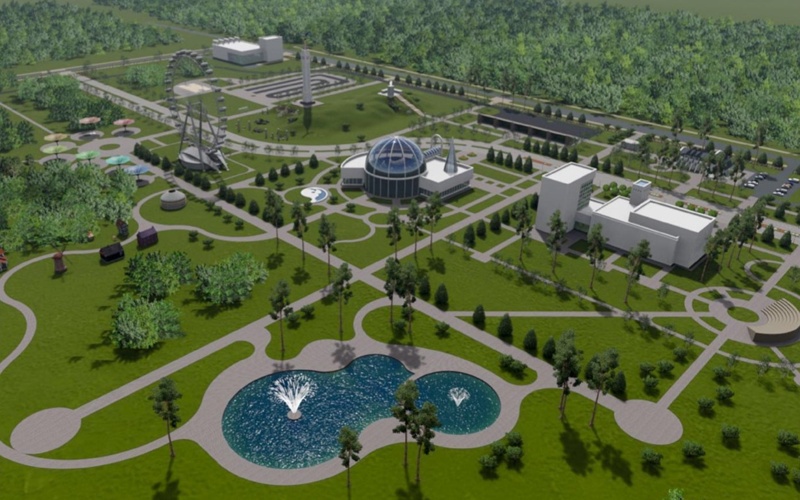 эскиз парка а