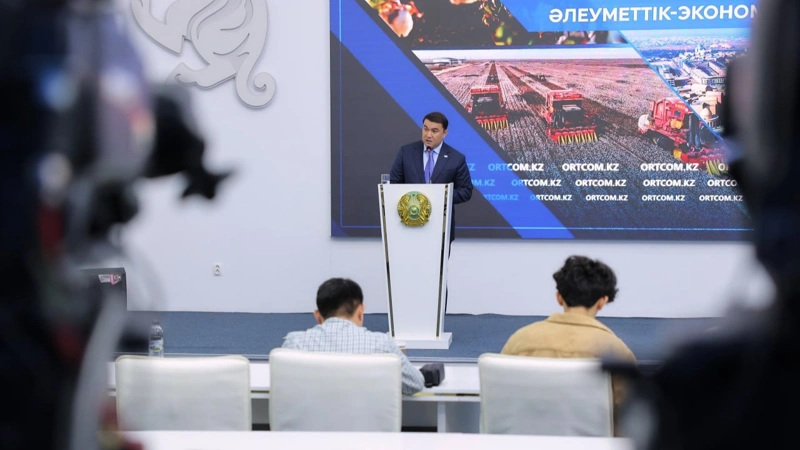брифинг акима Туркестанской области в СЦК