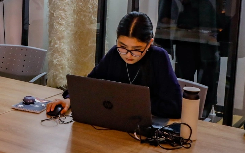 компьютеры, ученики, работа