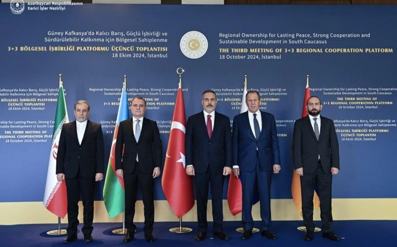 Следующую встречу формата «3+3» предложено провести в Баку и Ереване